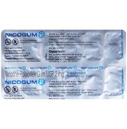 Nicogum 2 Nicotine Gum Fresh Mint