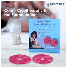 EcommerceHub 3 In 1 Hot & Cold Breast Therapy Gel Pad