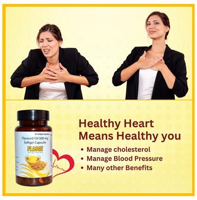 iNeutra Flasat Flaxseed Oil Softgel Capsule