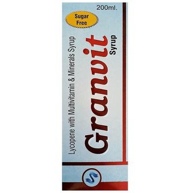Granvit Syrup Sugar Free
