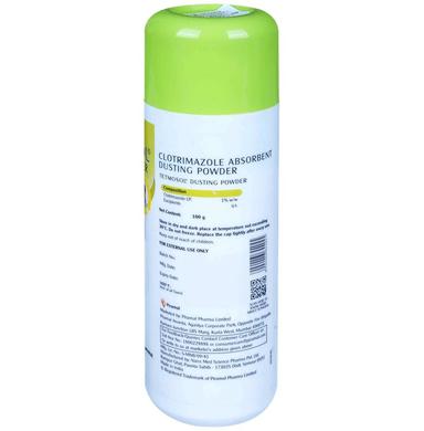 Tetmosol Anti-Fungal Dusting Powder for Skin Infection & Itching Relief | Fresh Lime Fragrance