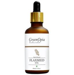 GreenOpia Naturals Flax Seed Cold Pressed Oil