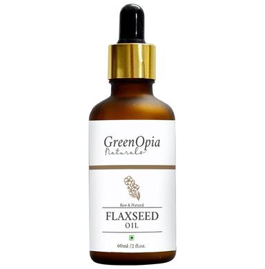 GreenOpia Naturals Flax Seed Cold Pressed Oil