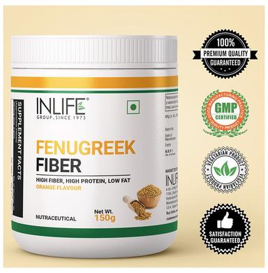 Inlife Fenugreek Fiber Powder Orange