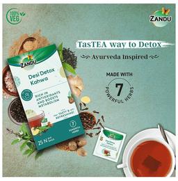 Zandu Desi Detox Kahwa Dip Bag (1.5gm Each)