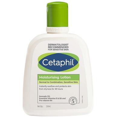 Cetaphil Moisturising Lotion with Avocado Oil, Vitamin E, B3 & B5 | For Normal to Combination, Sensitive Skin