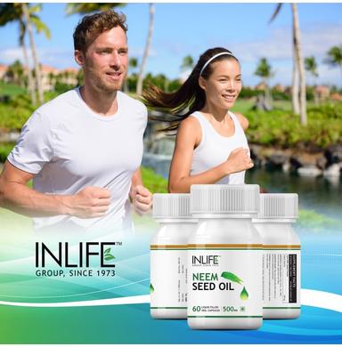 Inlife Neem Seed Oil 500mg Capsule