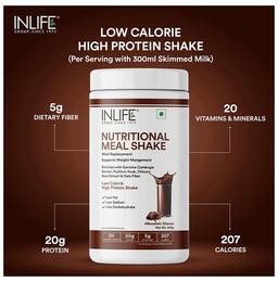 Inlife Nutritional Meal Shake for Weight Management Chocolate Sugar Free