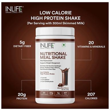 Inlife Nutritional Meal Shake for Weight Management Chocolate Sugar Free