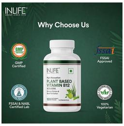 Inlife Plant Based Vitamin B12 Vegetarian Capsules