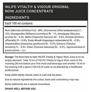 Inlife Vitality & Vigour Noni Juice