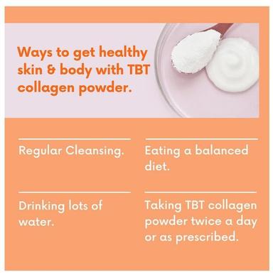 The Body Temple Marine Collagen Peptides Type 1 for Skin, Joints, Hair, Bones & Nails | Flavour Powder Orange