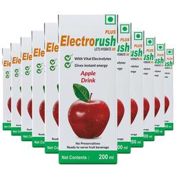 Electrorush Plus Drink Pack (200ml Each) Apple