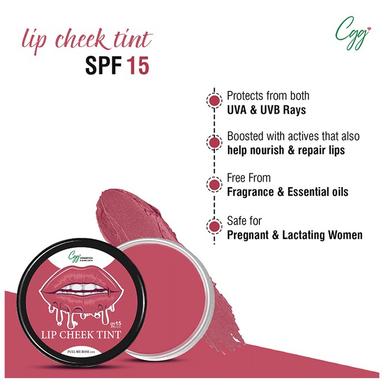 CGG Cosmetics Lip Cheek Tint SPF15PA+++ Pull Me Rose 121