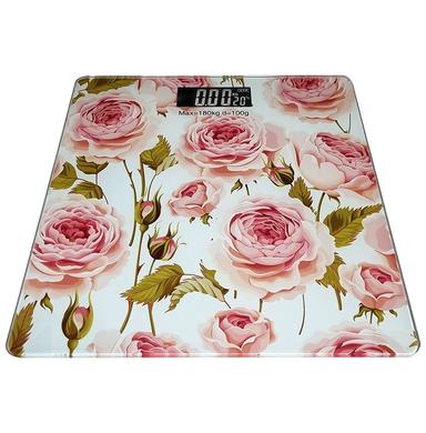 Sahyog Wellness Personal Digital Weighing Scale Flower Design