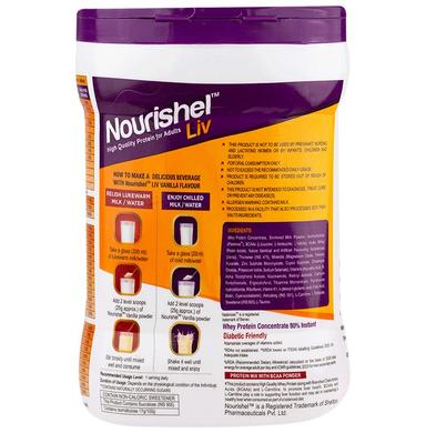 Nourishel Liv Protein Powder (400gm Each) Vanilla