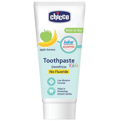 Chicco Dentifricio Toothpaste 6M+ Mela Apple Banana