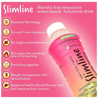 Meher's Slimline Everyday Water for Women Lime-Lemon