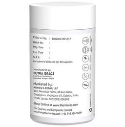 The Minies Naturals Pumpkin & Flaxseed Oil Vegan Capsule