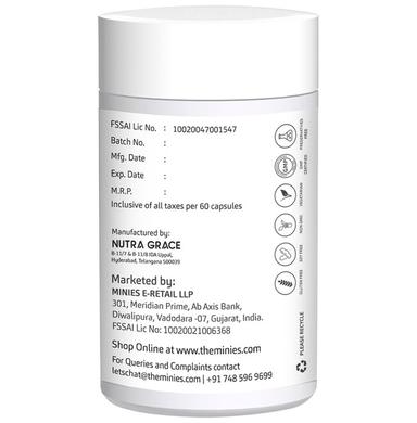 The Minies Naturals Pumpkin & Flaxseed Oil Vegan Capsule