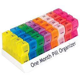 Isha Surgical One Month Pill Organizer