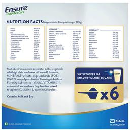 Ensure Diabetes Care Nutrition (475gm Each) Vanilla Delight