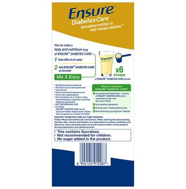 Ensure Diabetes Care Specialized Nutrition Drink Powder Vanilla Delight