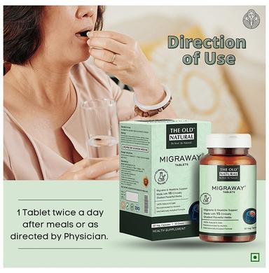 The Old Natural Migraway Tablet Migraine and Headache