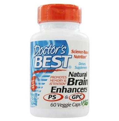 Doctor's Best Natural Brain Enhancers Veggie Caps