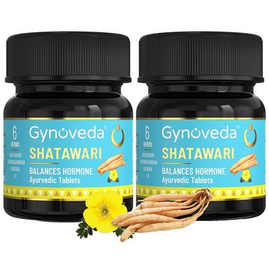 Gynoveda Shatawari Balances Hormone Ayurvedic Tablet (60 Each)