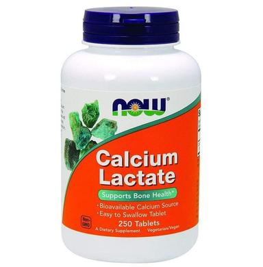 Now Foods Calcium Lactate Tablet