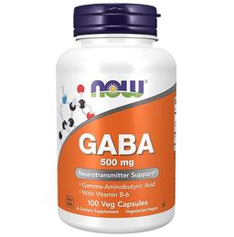 Now Foods GABA 500mg Veg Capsule