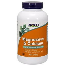 Now Foods Magnesium & Calcium Tablet
