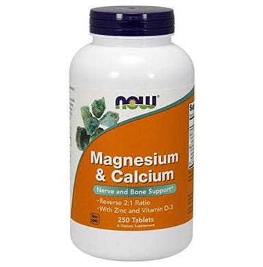 Now Foods Magnesium & Calcium Tablet
