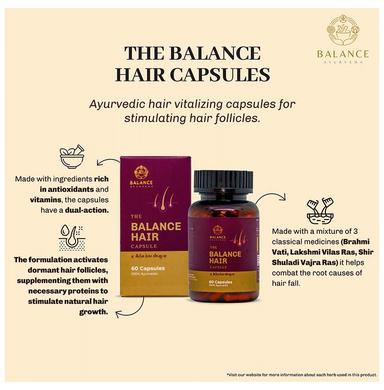 Balance Ayurveda The Balance Hair Capsule