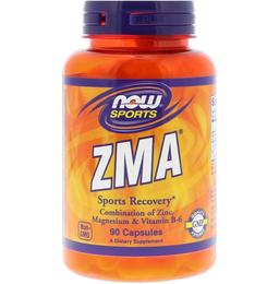 NOW Sports ZMA with Zinc, Magnesium & Vitamin B6 Capsule