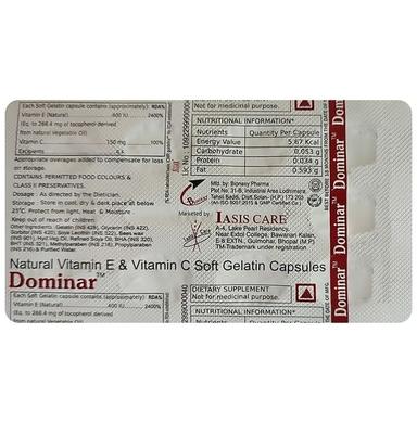 Dominar Soft Gelatin Capsule