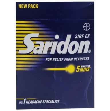 Saridon For Relief From Headache Tablet