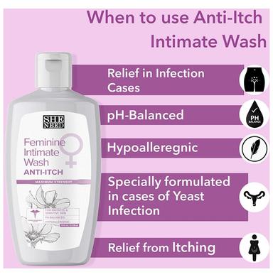 SheNeed Feminine Intimate Wash Anti-Itch