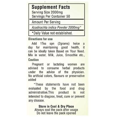 Erbzenerg Neem Leaf Powder