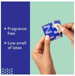 Bleu Dotted Condom