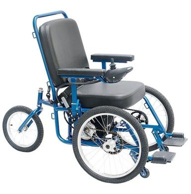 Ibex Electric Wheelchair Designed for PwDs and Elderly Tadpole Three Wheel with Lithium Polymer Battery and Quick Release