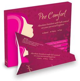 Pee Comfort Disposable, Portable Female Urination Device