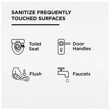Pee Safe Toilet Seat Sanitizer Spray Mint