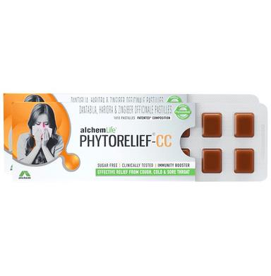 Phytorelief-CC Immunity Lozenges for Cough, Cold & Sore Throat (10 Each) | Sugar Free