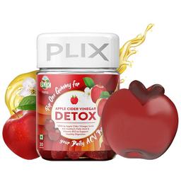 Plix Olena Apple Cider Vinegar Detox Gummies (30 Each)