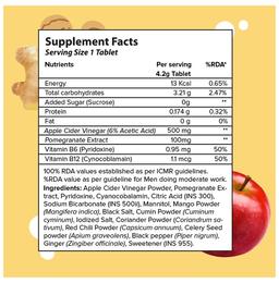 Plix Original Apple Cider Vinegar with the Mother Effervescent Tablet (15 Each) Lemon Ginger