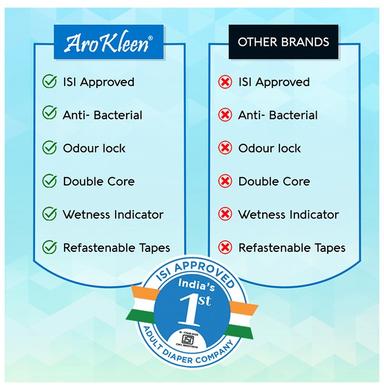 Arokleen Disposable Adult Diaper (10 Each) XL