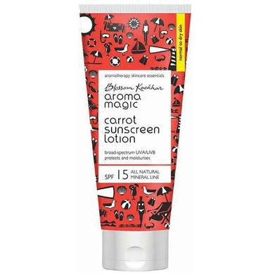 Aroma Magic Carrot SPF 15 Sunscreen Lotion
