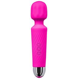 Aronpro Vibration Wand Massager with Waterproof Medical Soft Silica Gel